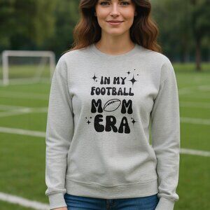 "In My Football Mom Era" Graphic Pullover